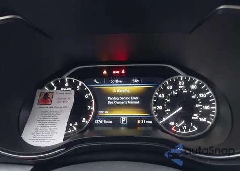 2018 Nissan Maxima 3.5 Sl from USA, damaged, VIN 1N4AA6APXJC408964